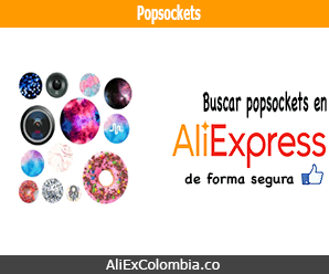 Comprar popsockets (soporte para celular) en AliExpress