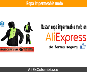 Comprar ropa impermeable para moto en AliExpress