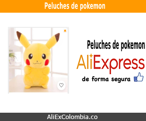 Comprar peluches de Pokemon en AliExpress