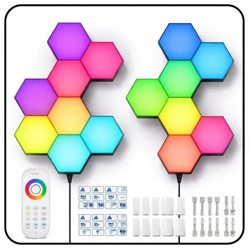 Panel de luz gamer para habitación: control, escenas y montaje en AliExpress Colombia