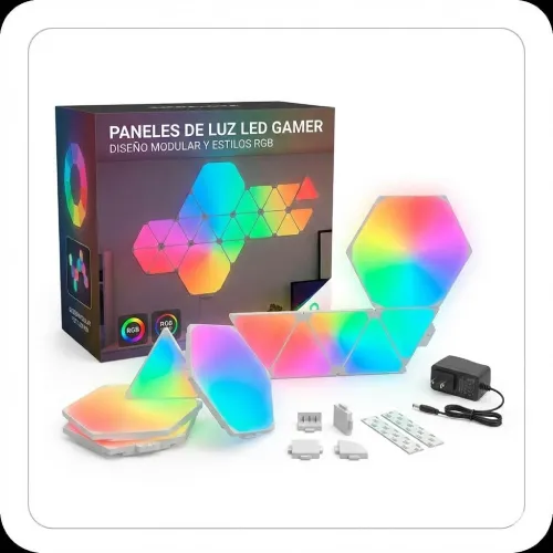 Paneles de luz LED gamer en AliExpress Colombia