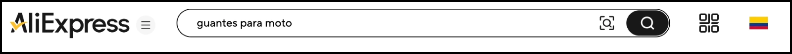 buscar guantes para moto en AliExpress Colombia