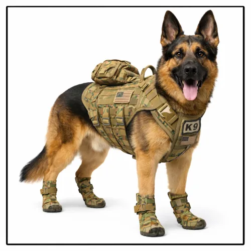 Ropa deportiva y militar para perros en AliExpress Colombia