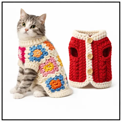 Ropa para gatos tejida en AliExpress Colombia