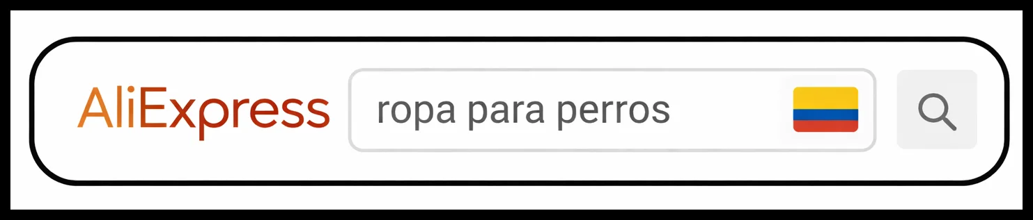 buscar ropa para perros en AliExpress Colombia