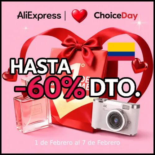 Choice Day Febrero en AliExpress Colombia