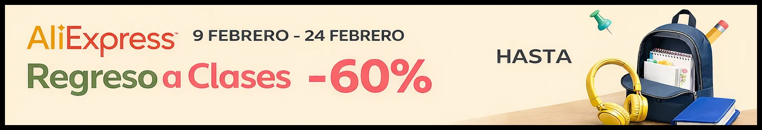 regreso a clases en AliExpress Colombia