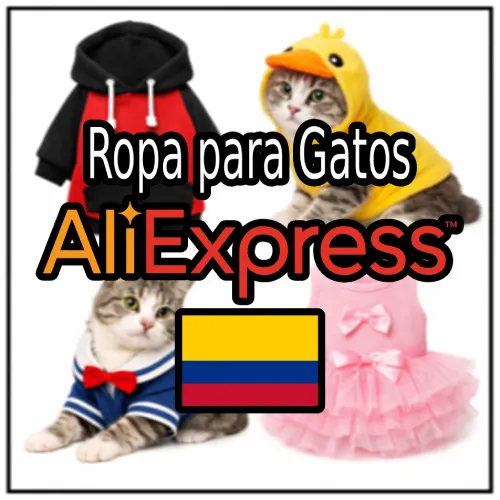 ropa para gatos en AliExpress Colombia
