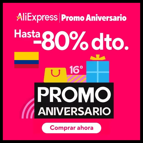 Aniversario AliExpress Colombia 2026